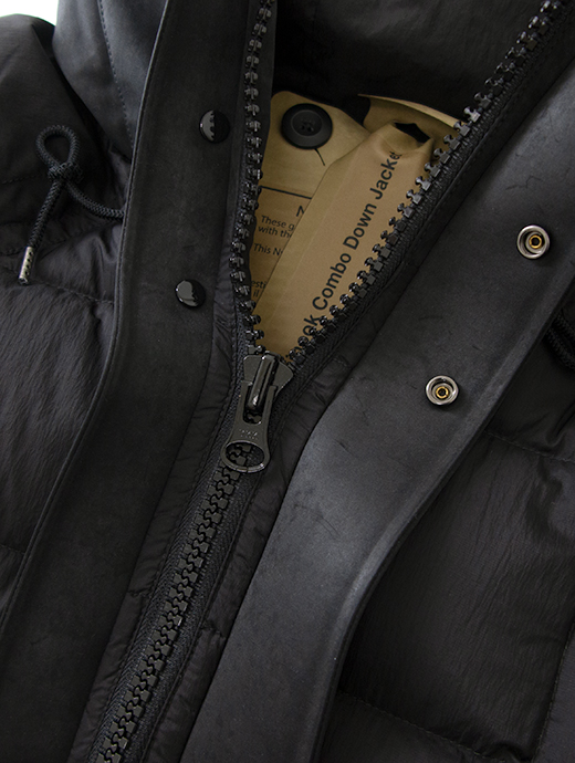 Ten c/テンシー　軽量ダウンジャケット/OJJ/Chinook Combo Down Jacket　ten502005-ブラック