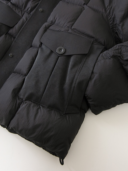 Ten c/テンシー　軽量ダウンジャケット/OJJ/Chinook Combo Down Jacket　ten502005-ブラック