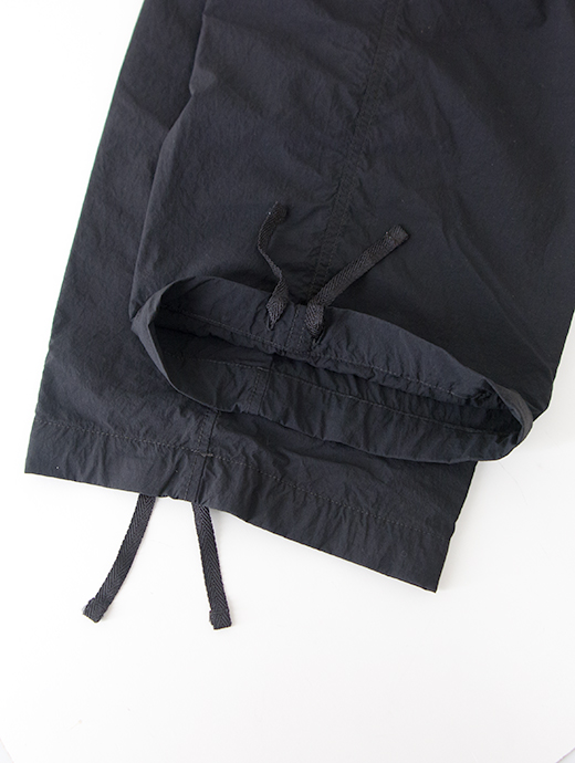 Ten c/テンシー　ワイドカーゴパンツ/高密度ナイロン　ten502010-ブラック