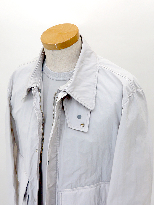 Ten c/テンシー　ドリズラージャケット/DEEL JACKET　ten520602-ペールグレー