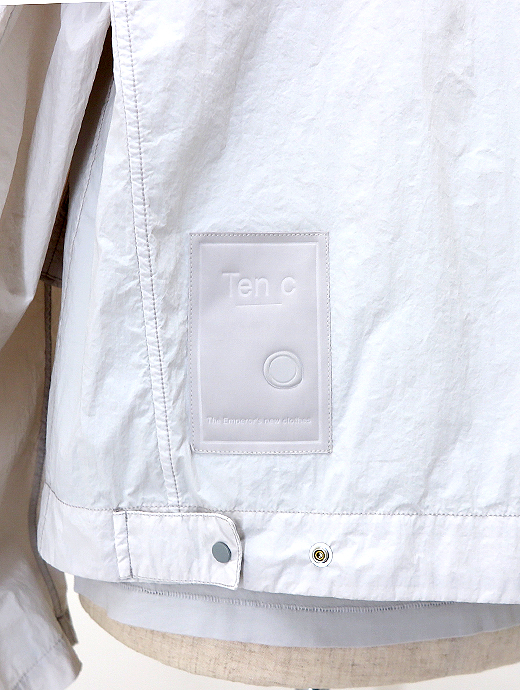 Ten c/テンシー　ドリズラージャケット/DEEL JACKET　ten520602-ペールグレー