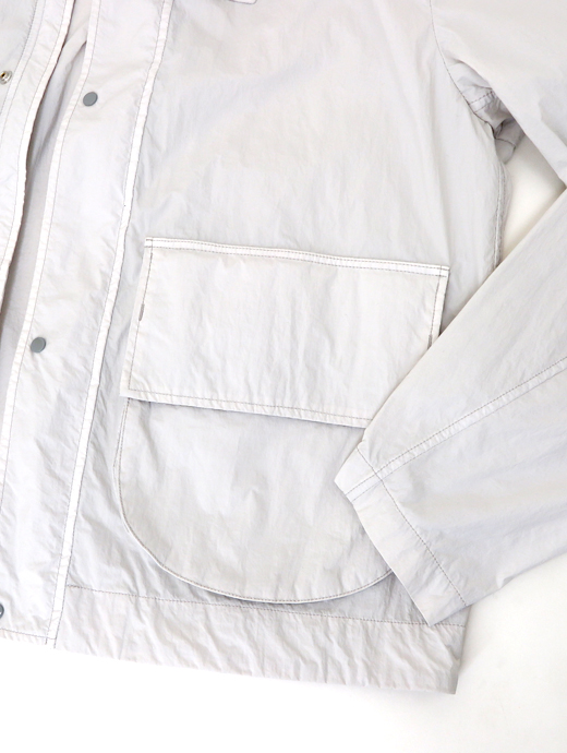 Ten c/テンシー　ドリズラージャケット/DEEL JACKET　ten520602-ペールグレー