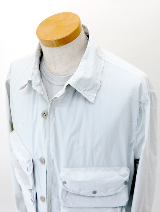 Ten c/テンシー　シャツアウター/Mid Layer Army Shirt Jacket　ten520603-アイスグレー