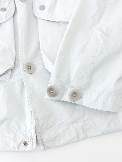 Ten c/テンシー　シャツアウター/Mid Layer Army Shirt Jacket　ten520603-アイスグレー