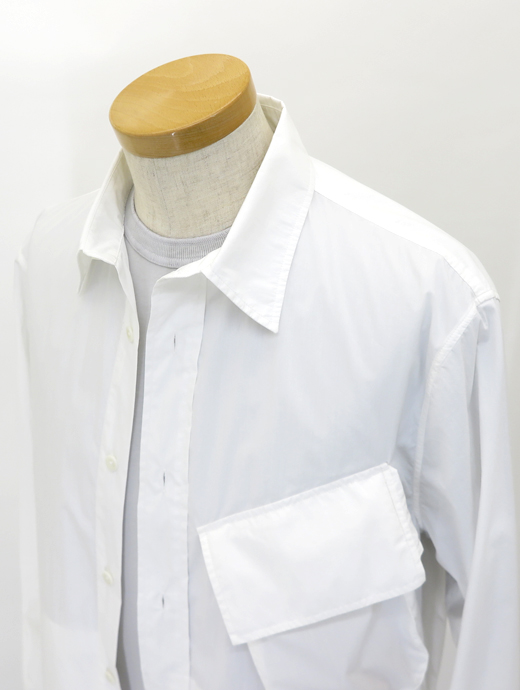 Ten c/テンシー　シャツ/Camicia Manica Lunga　ten520604-ホワイト