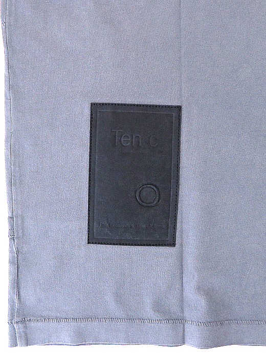 Ten c/テンシー　ポケットTシャツ/半袖カットソー/T-shirt Manica Corta　ten520607-アイスグレー