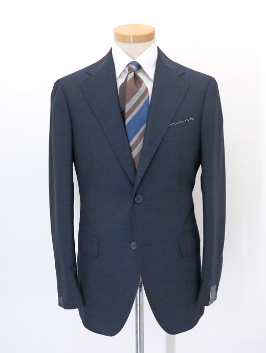 TITO ALLEGRETTO ティト・アレグレット　シングル3Bスーツ/2プリーツスラックス　tit520601-ネイビー