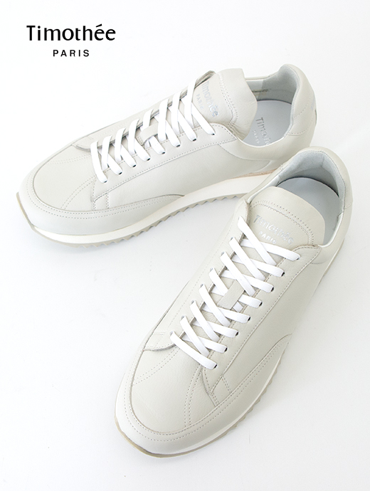 Timothee PARIS/ティモシーパリ　レザースニーカー/CABOURG CLOUD　tmt501401-ライトグレージュ