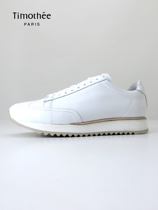 Timothee PARIS/ティモシーパリ　レザースニーカー/CABOURG　tmt520401-ホワイト