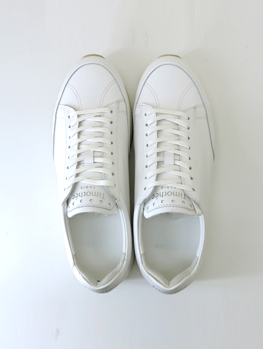Timothee PARIS/ティモシーパリ　レザースニーカー/CABOURG　tmt520401-ホワイト