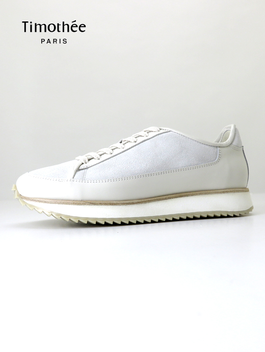 Timothee PARIS/ティモシーパリ　レザースニーカー/LOUVIERS　tmt520402-エクリュ