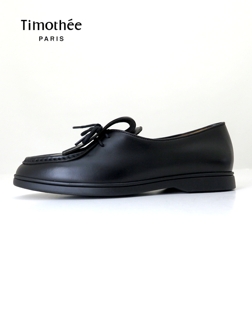 Timothee PARIS/ティモシーパリ　ローファー/BEAUNE LONG FRINGE　tmt520403-ブラック