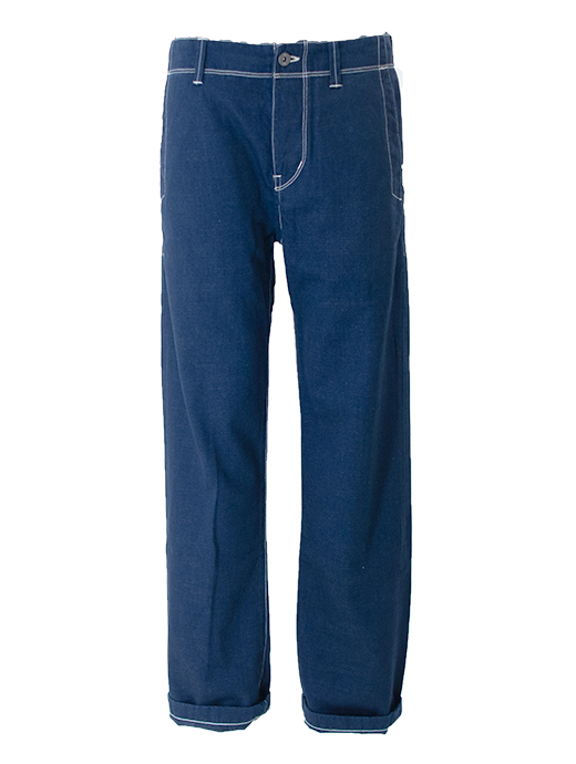 TRC/ティー・アール・シー　ワークパンツ/セルビッジデニム　trc520601-インクブルー