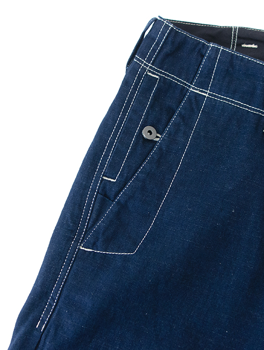 TRC/ティー・アール・シー　ワークパンツ/セルビッジデニム　trc520601-インクブルー