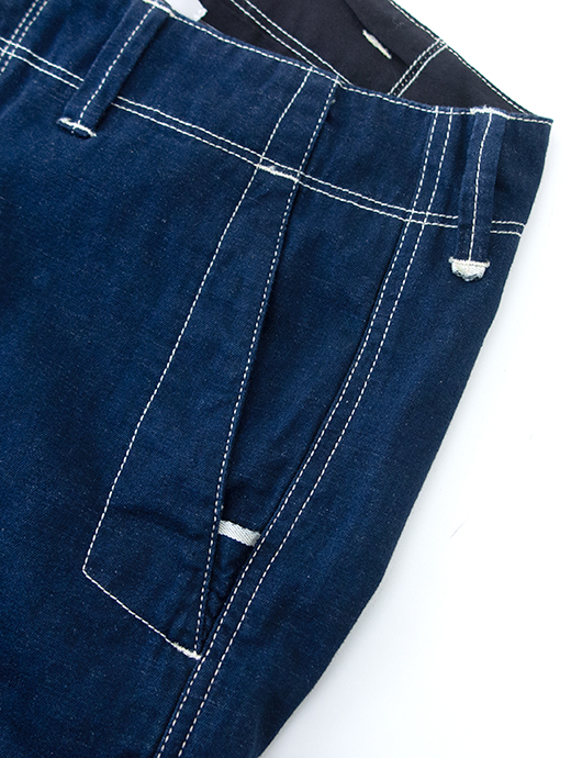 TRC/ティー・アール・シー　ワークパンツ/セルビッジデニム　trc520601-インクブルー