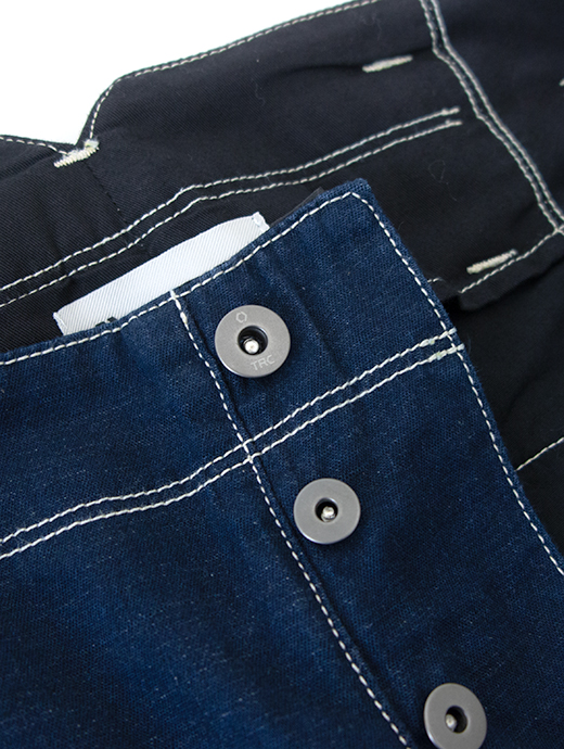 TRC/ティー・アール・シー　ワークパンツ/セルビッジデニム　trc520601-インクブルー