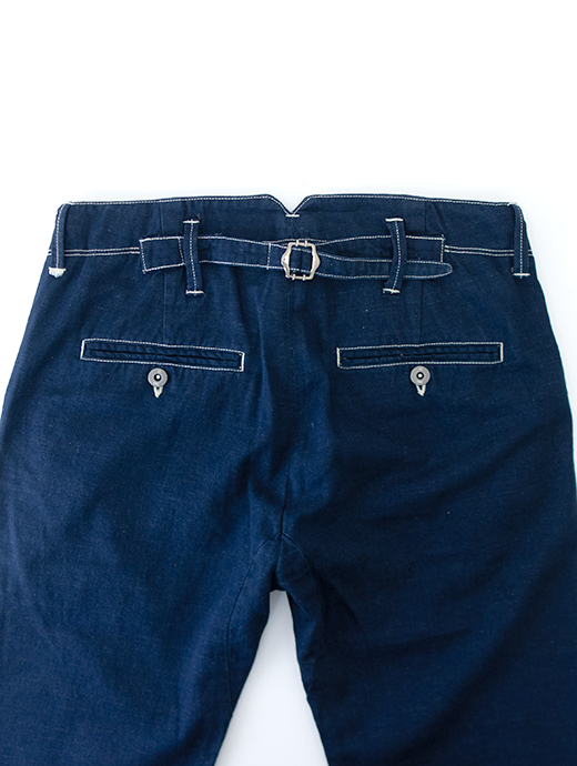 TRC/ティー・アール・シー　ワークパンツ/セルビッジデニム　trc520601-インクブルー