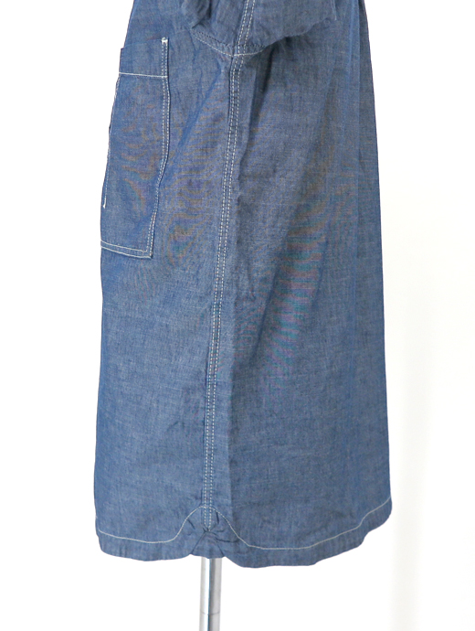 TRC/ティー・アール・シー　ワークシャツ/デニム　trc520606-ウォッシュドブルー