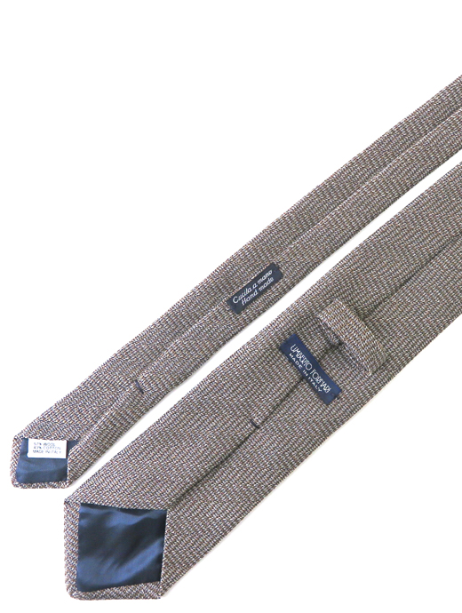 UMBERTO FORNARI/ウンベルト・フォルナリ　ネクタイ/ウール　umb502404-ベージュ