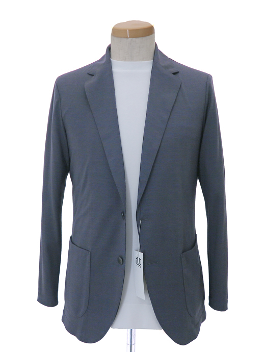 VOW/ボウ　エアージャケット/Super160sウールジャージー　vow520401-ラスティックグレー