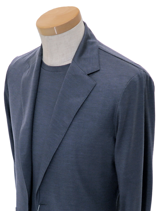 VOW/ボウ　エアージャケット/Super160sウールジャージー　vow520401-ラスティックグレー