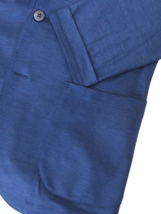 VOW/ボウ　エアージャケット/ウールカシミアジャージー　vow520404-インクブルー