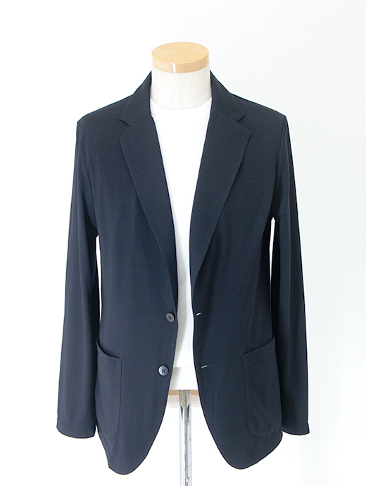 VOW/ボウ　エアージャケット/Super150sウールジャージー　vow520405-ダークネイビー