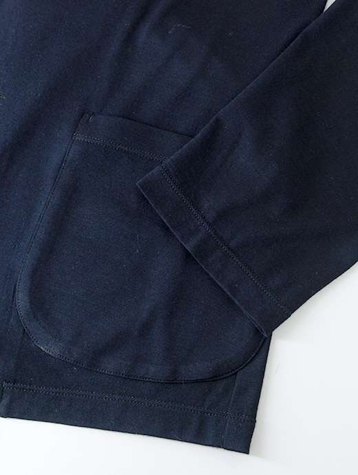 VOW/ボウ　エアージャケット/Super150sウールジャージー　vow520405-ダークネイビー