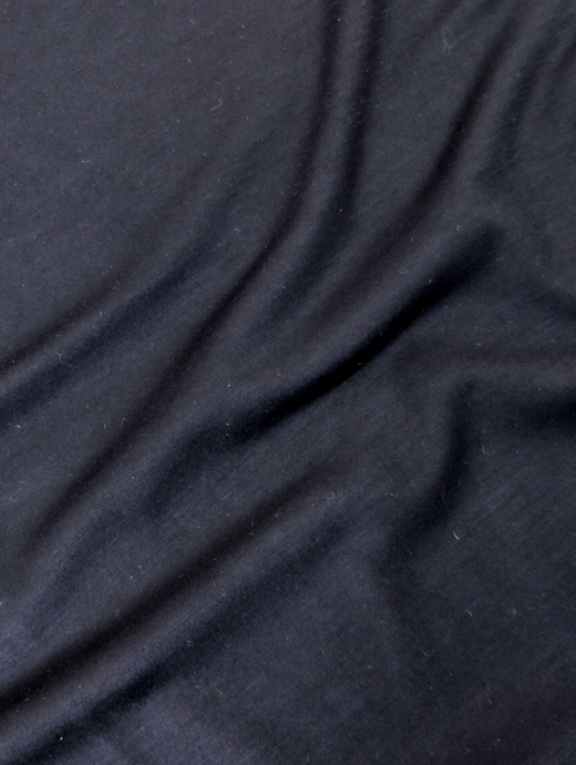 VOW/ボウ　ウールTシャツ/クルーネック/Super150sジャージー/洗濯可　vow520407-ダークネイビー