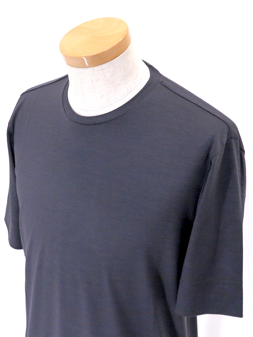 VOW/ボウ　ウールTシャツ/クルーネック/Super150sジャージー/洗濯可　vow520408-グレー