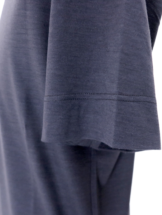 VOW/ボウ　ウールTシャツ/クルーネック/Super160sジャージー/洗濯可　vow520410-グレー