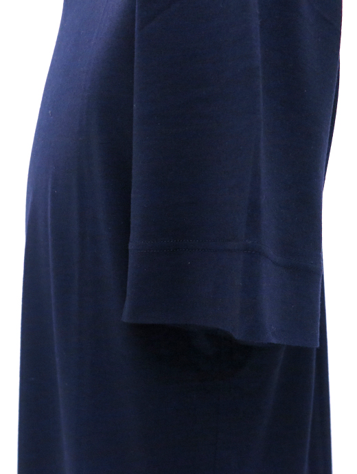 VOW/ボウ　ウールTシャツ/クルーネック/Super160sジャージー/洗濯可　vow520411-ネイビー