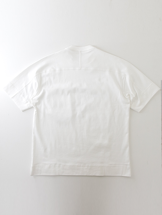 VOW/ボウ　カシミヤライクコットンTシャツ/クルーネック　vow520601-ホワイト