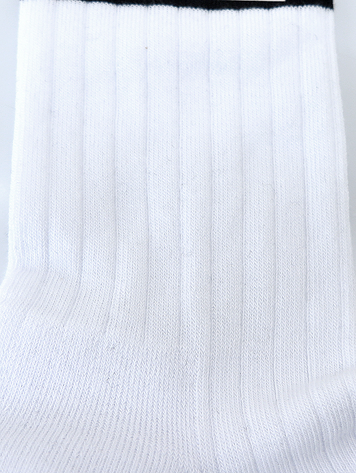 VOW/ボウ　ハイゲージコットンソックス　vow520801-ホワイト