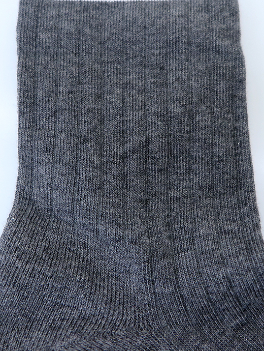 VOW/ボウ　ハイゲージコットンソックス　vow520803-グレー