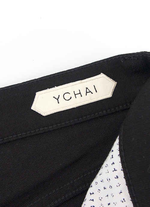 YCHAI/イカイ　ブラックジーンズ/ソフトストレッチ　ych402203-ブラック